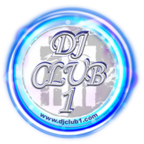 LOGO DJ CLUB 1 AZUL - DJ CLUB 1 DJ ZÉ LUIZ
